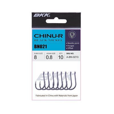 Hame&ccedil;on Simple BKK Black Nickel &agrave; Oeillet - Simples | Pacific P&ecirc;che