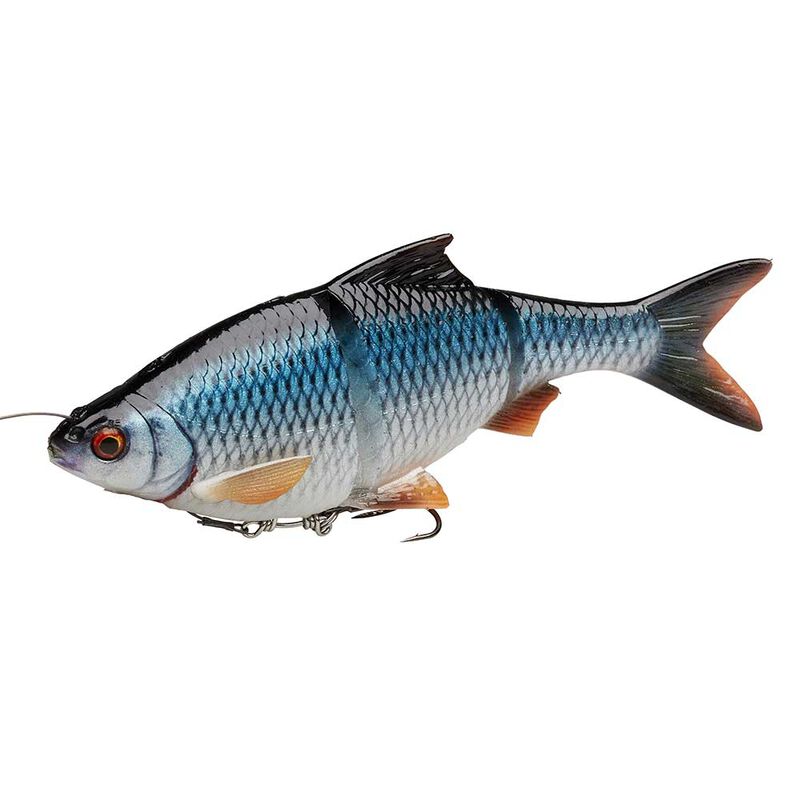 Leurre souple swimbait savage gear 4d linethru 18cm 86g ms (moderate sink) - Swimbaits | Pacific P&ecirc;che