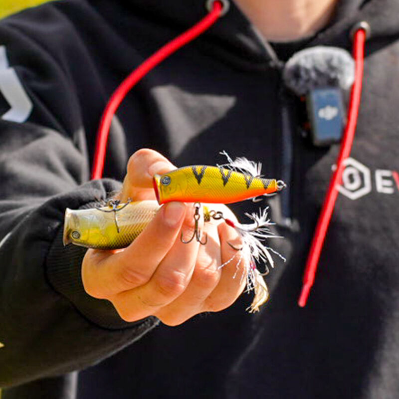 Leurre Dur Popper Evok Viktima 8.5cm, 19g - Surface | Pacific P&ecirc;che