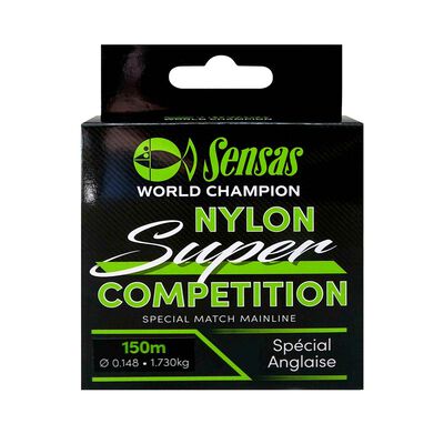 Nylon Sensas Anglaise Super Competition 150m - Monofilaments Anglaise | Pacific P&ecirc;che