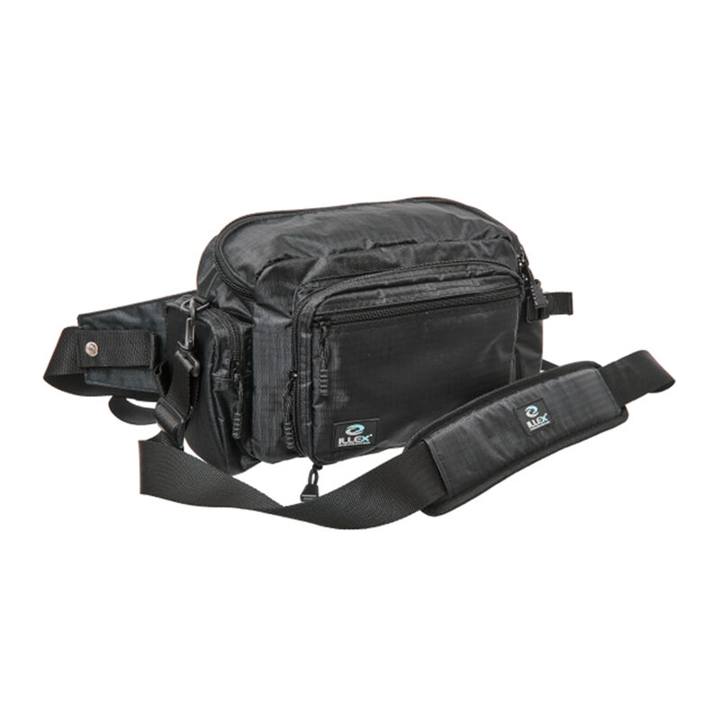 Sacoche Illex Fat Hip Bag Black - Sacs | Pacific P&ecirc;che