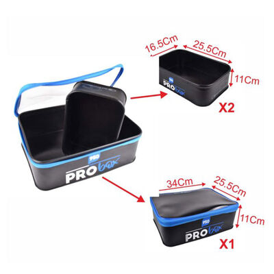 Set Eva de 3 Boites Type Groundbait Garbolino - Boites | Pacific P&ecirc;che
