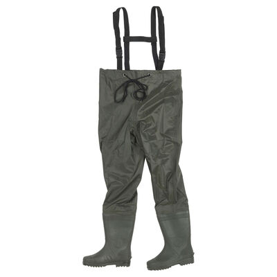 Wader daiwa pvc + semelles crant&eacute;es - taille enfant - Waders PVC | Pacific P&ecirc;che
