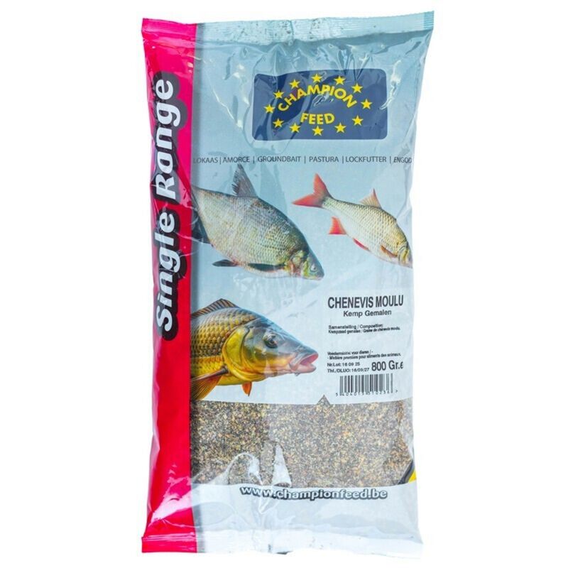Chenevis Moulu Champion Feed 800 g - Additifs | Pacific P&ecirc;che