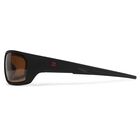 Lunette trakker amber wrap around sunglasses - Polarisantes | Pacific P&ecirc;che