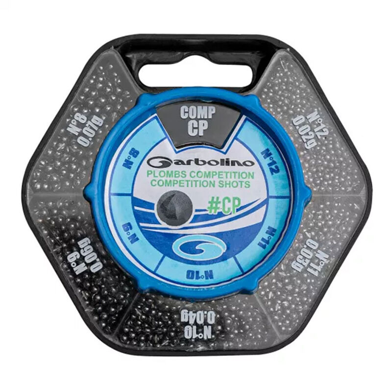 Boite distributrice plombs ronds comp&eacute;tition 5 cases - Ronds | Pacific P&ecirc;che