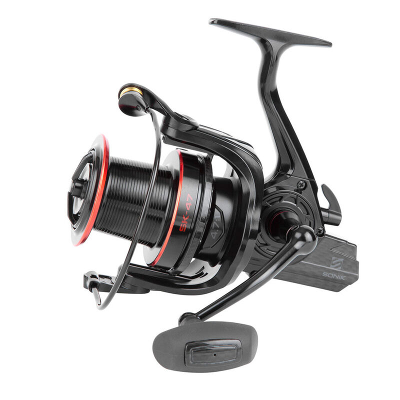 Moulinet Sonik SK-47 Carbon 10000 - Moulinets frein avant | Pacific P&ecirc;che
