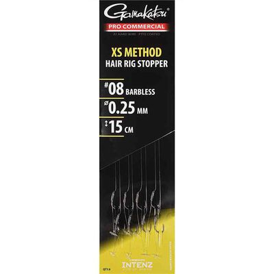 Bas de Ligne Gamakatsu Method Hair Rig Stop 10 cm x8 - Hame&ccedil;ons &agrave; Oeillets | Pacific P&ecirc;che