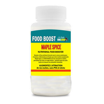 Food Boost Big Carp Maple Spice 250 ml - Boosters / dips | Pacific P&ecirc;che
