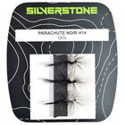 Mouche s&egrave;che silverstone parachute noir h14 (x3) - S&egrave;ches | Pacific P&ecirc;che