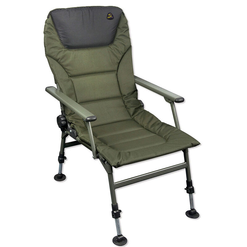 Level Chair Carp Spirit Padded With Arms - Levels Chair | Pacific P&ecirc;che