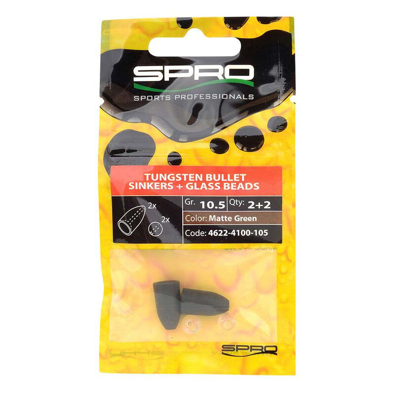 Plomb balle carnassier Spro Tungsten - Plombs | Pacific P&ecirc;che