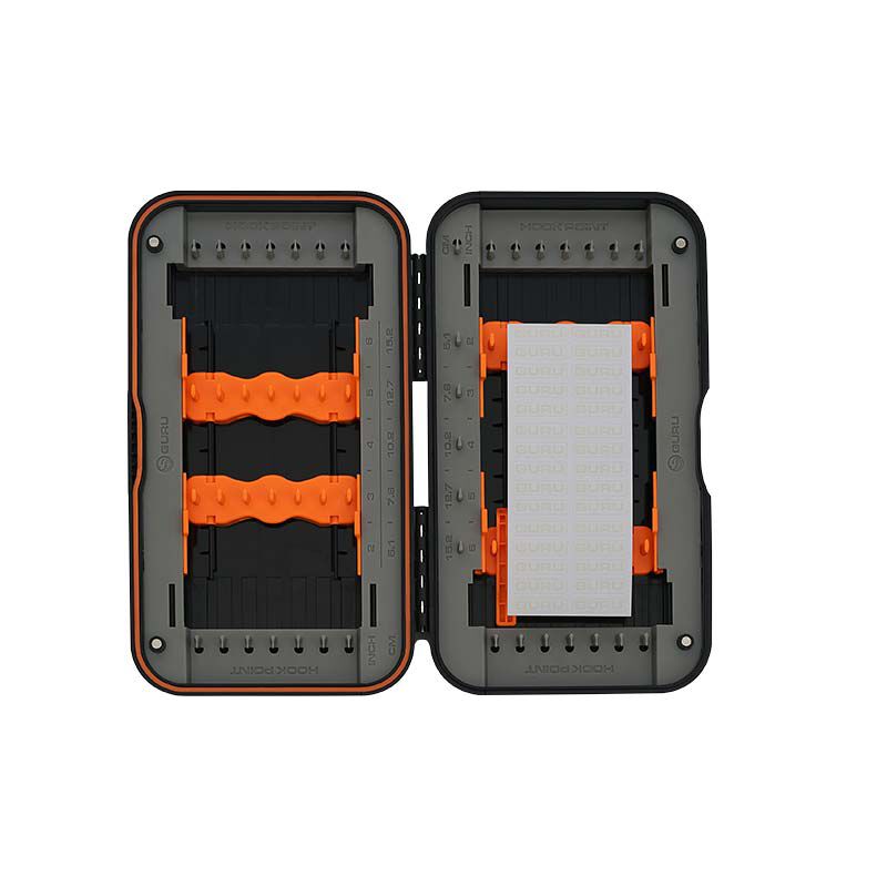 Boite &agrave; bas de ligne GURU Adjustable rig case 15cm (6 inch) - Accessoires eschage | Pacific P&ecirc;che