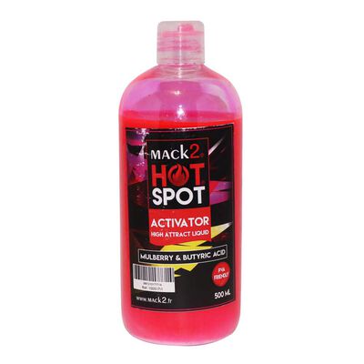Booster carpe mack2 activator hot spot mulberry n'butyric 500ml - Boosters / dips | Pacific P&ecirc;che