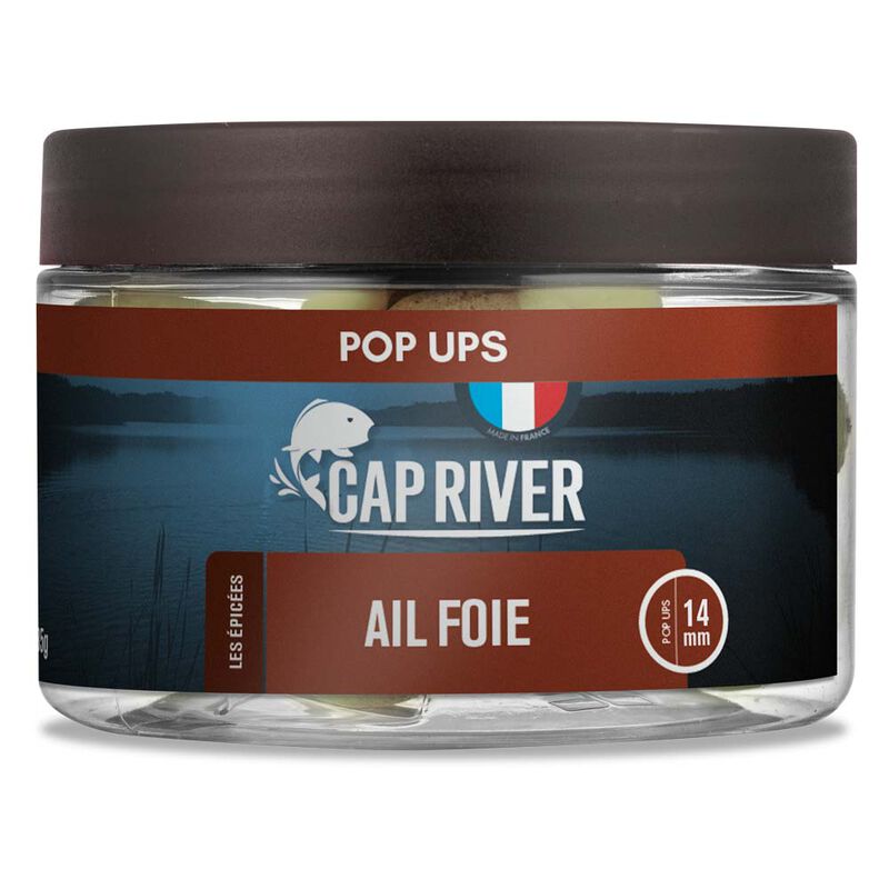 Pop up Cap River Ail Foie - Flottantes | Pacific P&ecirc;che