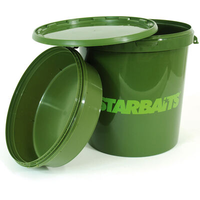 Seau Starbaits Container 33 L Seau Principal + Bassine 7,9 L + Couvercle Herm&eacute;tique - Seaux | Pacific P&ecirc;che