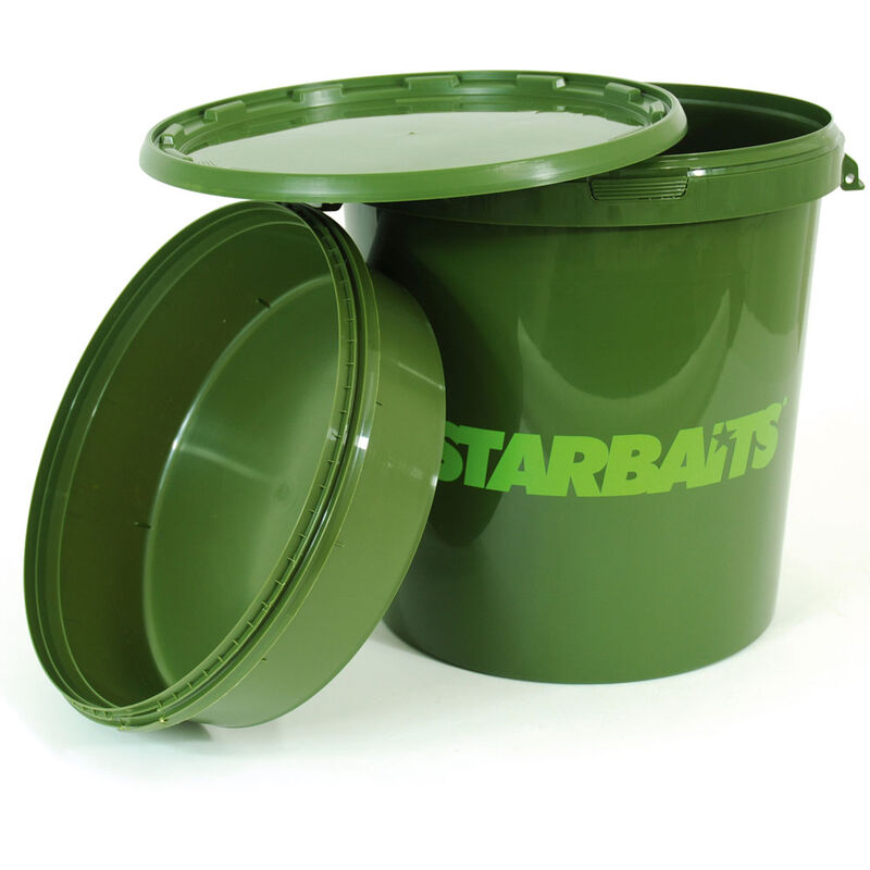 Seau Starbaits Container 33 L Seau Principal + Bassine 7,9 L + Couvercle Herm&eacute;tique - Seaux | Pacific P&ecirc;che