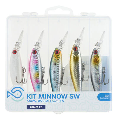 Kit SRT Minnow SW Suspending x5 -  | Pacific P&ecirc;che