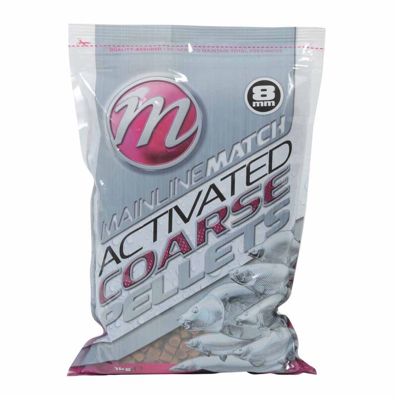 Pellets coup mainline match activated coarse pellets 1kg - Pellets | Pacific P&ecirc;che