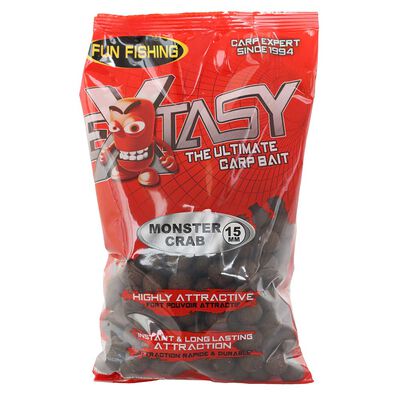 Bouillettes funfishing extasy monster crab 800g - Denses | Pacific P&ecirc;che