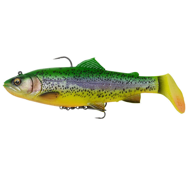 Leurre Souple Shad Savage Gear 4D Rattle Trout S 17cm, 80g - Shads | Pacific P&ecirc;che