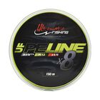 Tresse Ultimate Fishing UF PE LINE X8 CHARTREUSE 150m - Tresses | Pacific P&ecirc;che