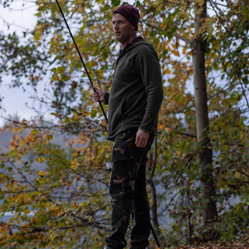 Pantalon Korda Kore Heavy Joggers Dark Kamo - Pantalons | Pacific P&ecirc;che