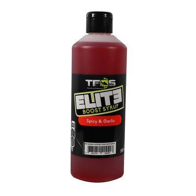 Booster Boost Syrup Teos Elite Spicy Garlic 500ml - Additifs | Pacific P&ecirc;che