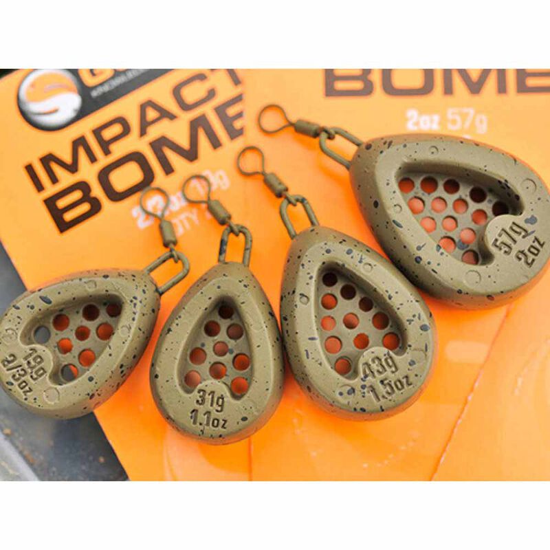 Plombs d'arlesey coup guru impact bomb (x2) - Plombs | Pacific P&ecirc;che