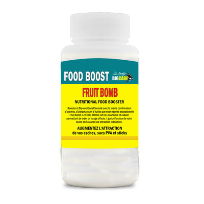 Food Boost Big Carp Fruit Bomb 250 ml - Boosters / dips | Pacific P&ecirc;che