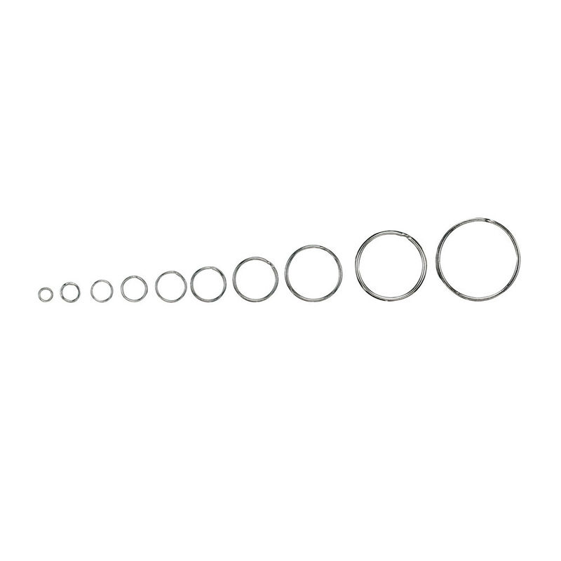 Anneaux brises flashmer inox (x10) - Anneaux / Anneaux Bris&eacute;s | Pacific P&ecirc;che