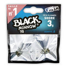 T&ecirc;te plombee fiiish black minnow 70 shore 3g (x2) - T&ecirc;tes Plomb&eacute;es | Pacific P&ecirc;che