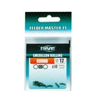 Emerillons Rolling Round Rive x10 - Acc. de montage feeder | Pacific P&ecirc;che