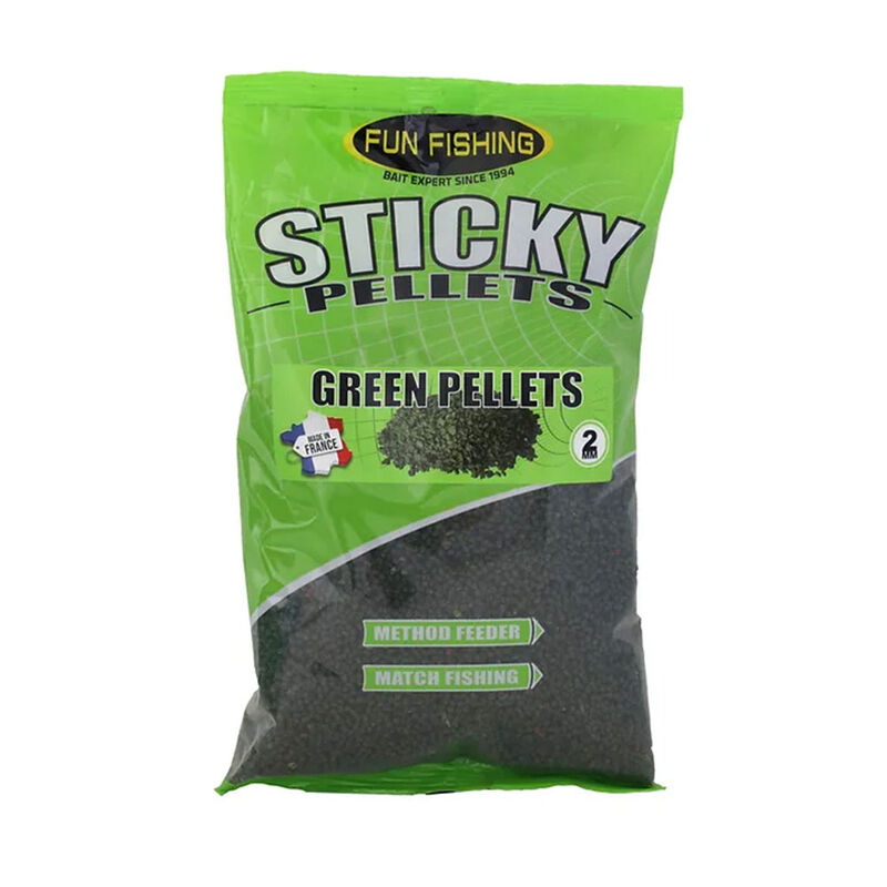 Pellets Fun Fishing Pellets Method Green Pellets - Pellets | Pacific P&ecirc;che