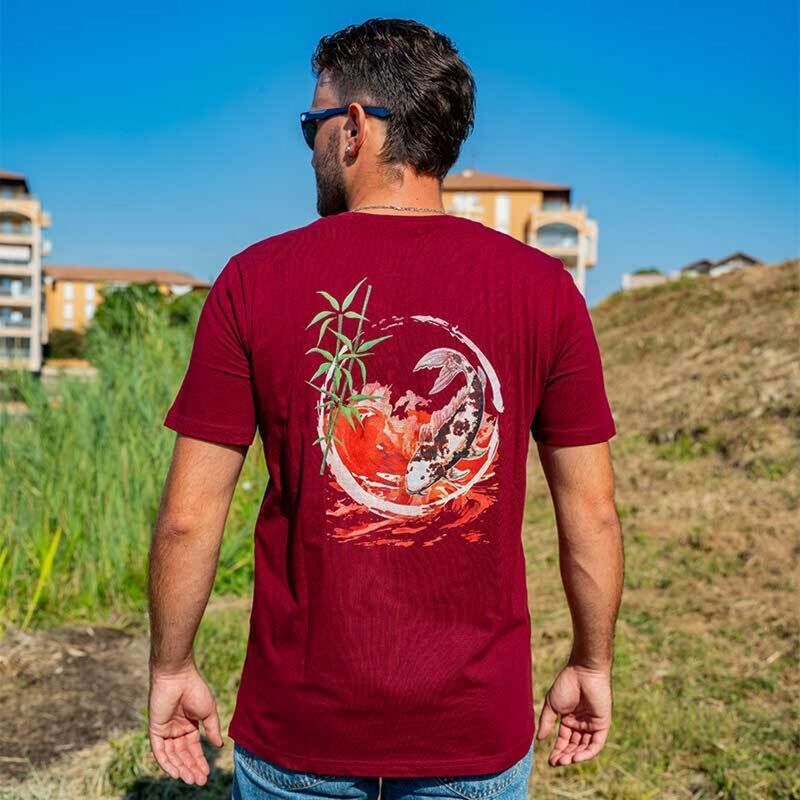 T-shirt Pacific P&ecirc;che Bordeaux - T-shirts manches courtes | Pacific P&ecirc;che