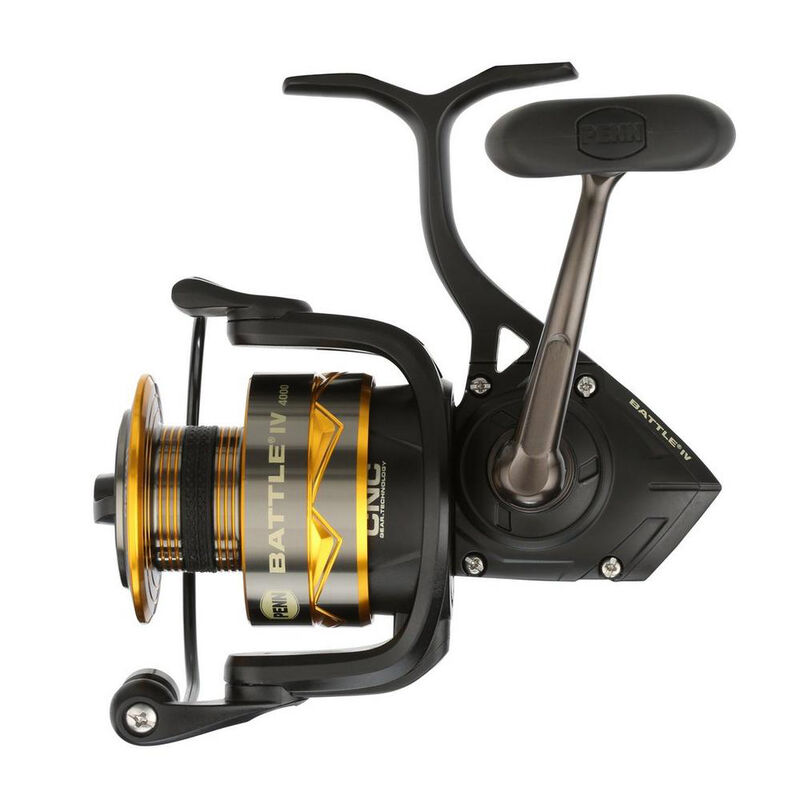 Moulinet Spinning PENN Battle IV 4000 - Moulinets tambour Fixe | Pacific P&ecirc;che