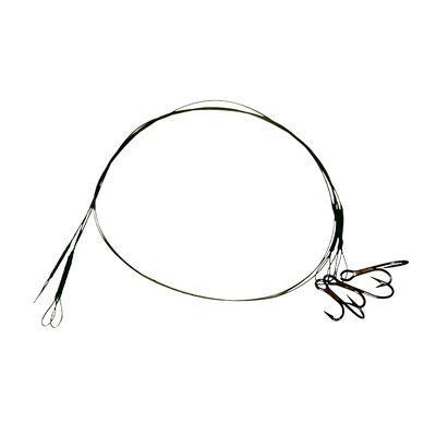 Bas de ligne acier Redfish Powersteel 7 Brins 40cm Hame&ccedil;on Ryder (x3)  - Bas de ligne mont&eacute;s | Pacific P&ecirc;che
