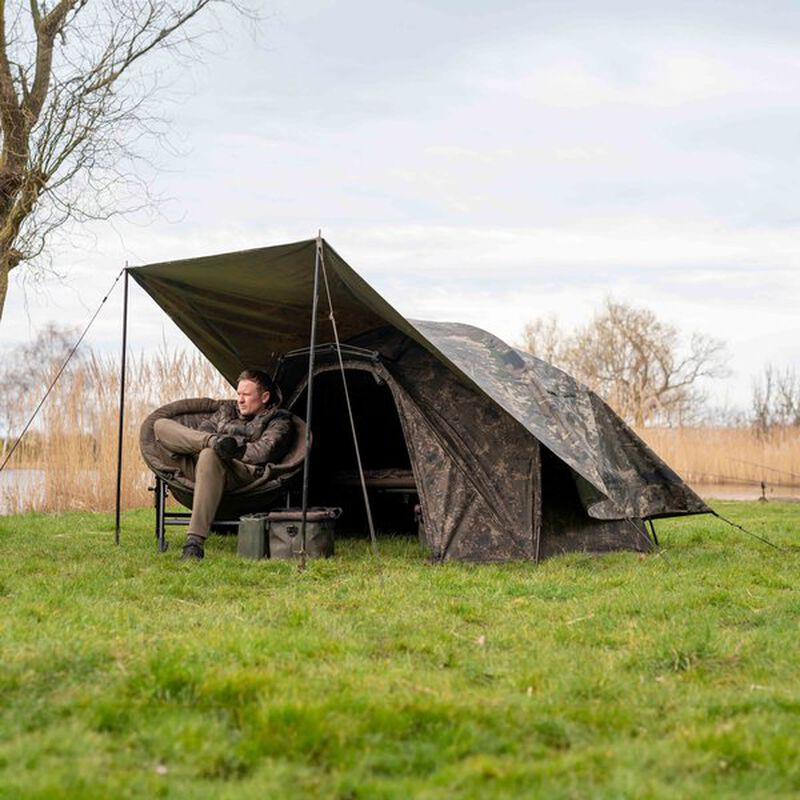 Abri Nash Bank Life Multi Tarp Camo - Biwys | Pacific P&ecirc;che