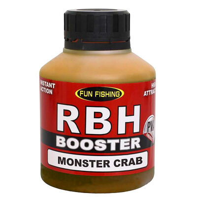 Booster Fun Fishing RBH Monster Crab 250ml - Boosters / dips | Pacific P&ecirc;che