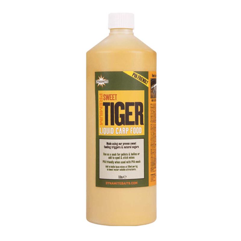 Booster Dynamite Baits Sweet Tiger Corn liquid Attractant 500ml - Boosters / dips | Pacific P&ecirc;che