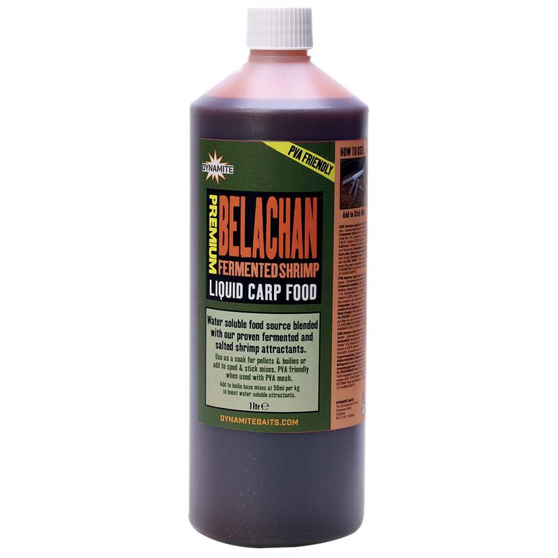 Booster Dynamite Baits liquid carp food Crevette 1L - Boosters / dips | Pacific P&ecirc;che