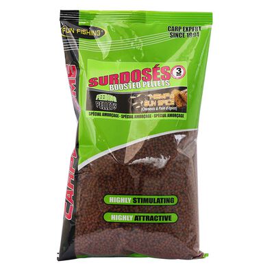 Pellets d'hamor&ccedil;age surdos&eacute;s 700g ch&eacute;nevis et pain d'&eacute;pices - Pellets | Pacific P&ecirc;che