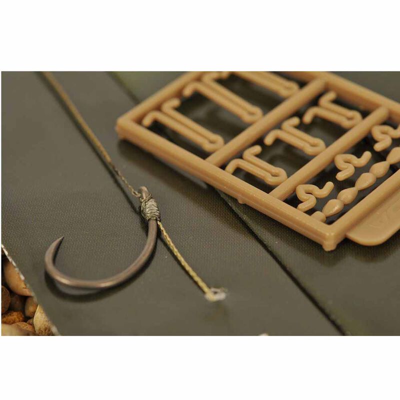 Bas de ligne carpe korda krank ready rig barbless - Bas de Ligne Mont&eacute;s | Pacific P&ecirc;che