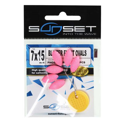 Blister Sunset Float Oval Phospho Rose ST-D 137 - Perles | Pacific P&ecirc;che