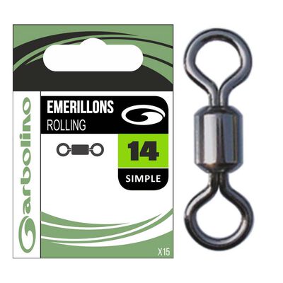 Micro Emerillions Rolling Simples Streamline Garbolino - Emerillons | Pacific P&ecirc;che