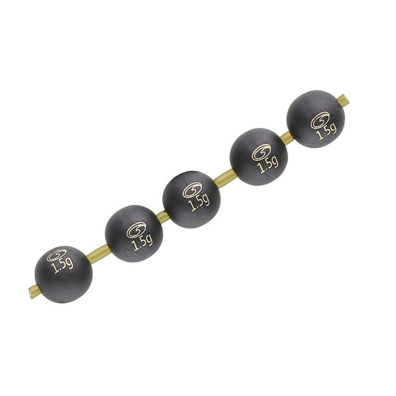 Billes Match Tournees Garbolino Inline 5 g x4 - Plombs Fendus | Pacific P&ecirc;che