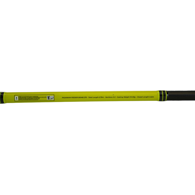 Canne Teos Padawan Feeder Bomb 2.70m, 10-50g - Cannes feeder | Pacific P&ecirc;che