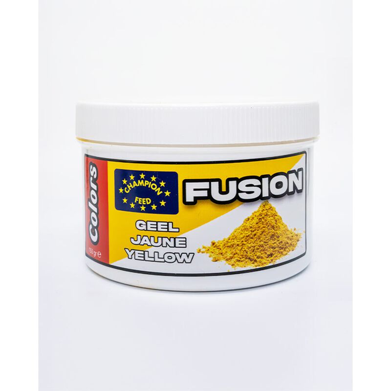 Colorant Champion Feed Colors Fusion Geel Jaune Citron 150 g - Additifs | Pacific P&ecirc;che