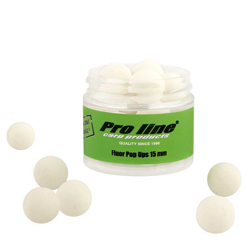 Bouillettes flottantes carpe proline squid garlic pop-ups 15mm 50ml - Flottantes | Pacific P&ecirc;che