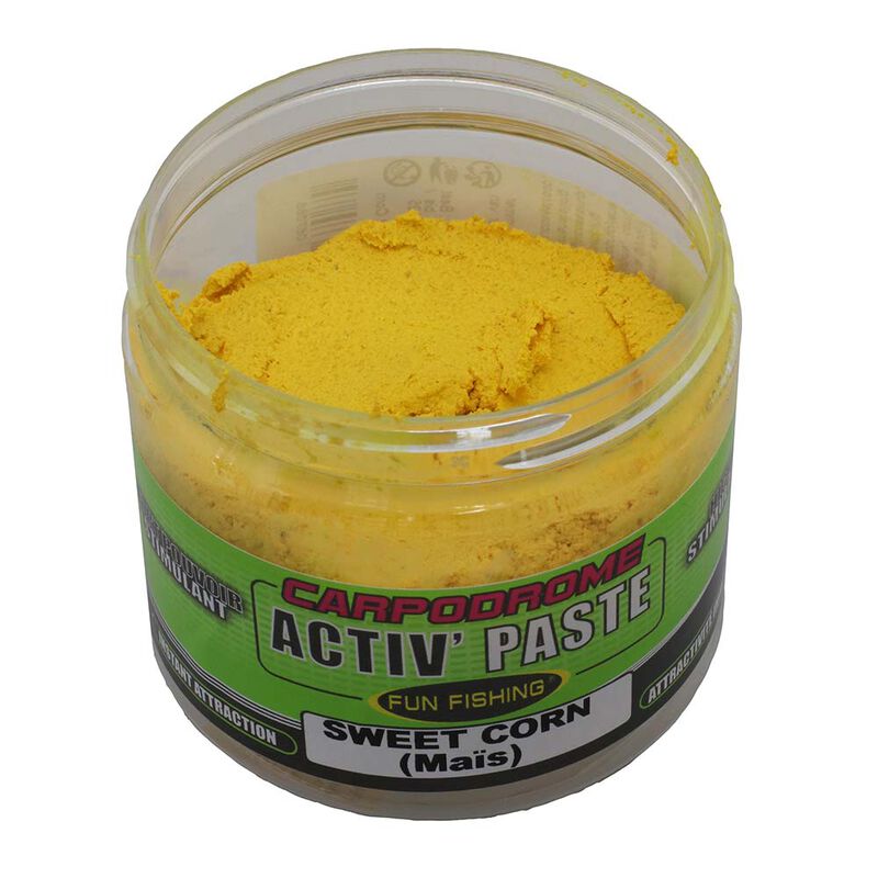 Pate D'eschage Fun Fishing Activ' Paste Sweet Corn 150g - P&acirc;tes D'eschage | Pacific P&ecirc;che